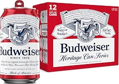 Budweiser American Lager Beer 12 Pack, 12 fl oz Cans