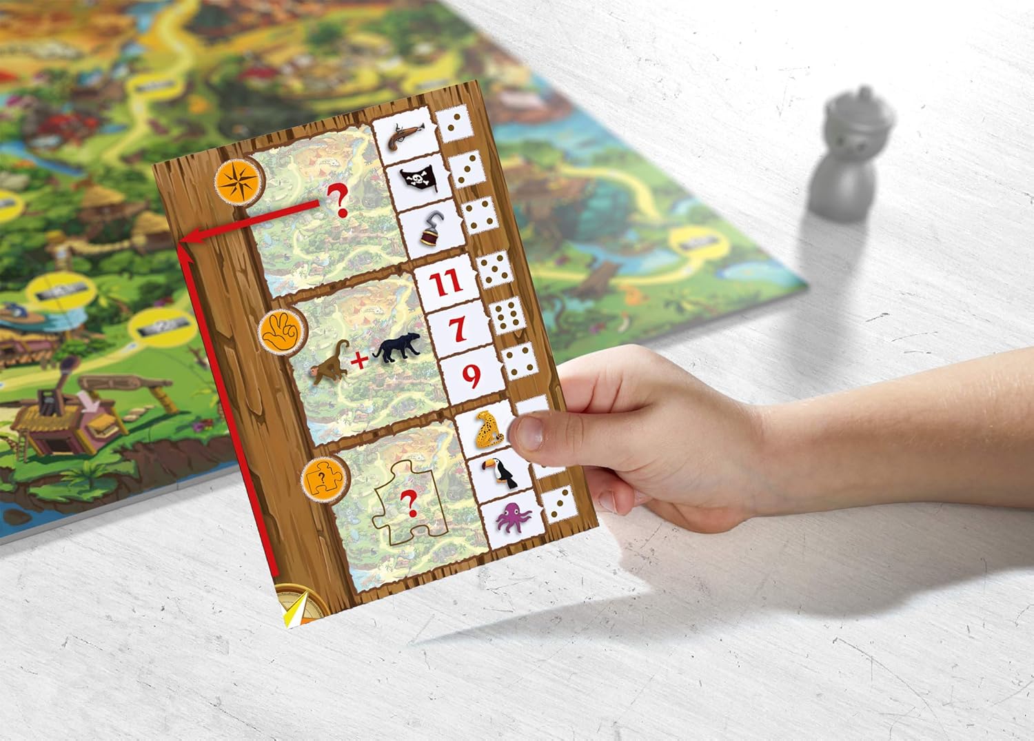 HABA Find the Code! Pirate Island, Multicolor, 177mm x 268mm x 80mm - Image 4