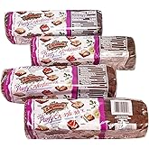 S.Rosens Cocktail Rye Bread - Pumpernickel (Case of 4 Loaves)