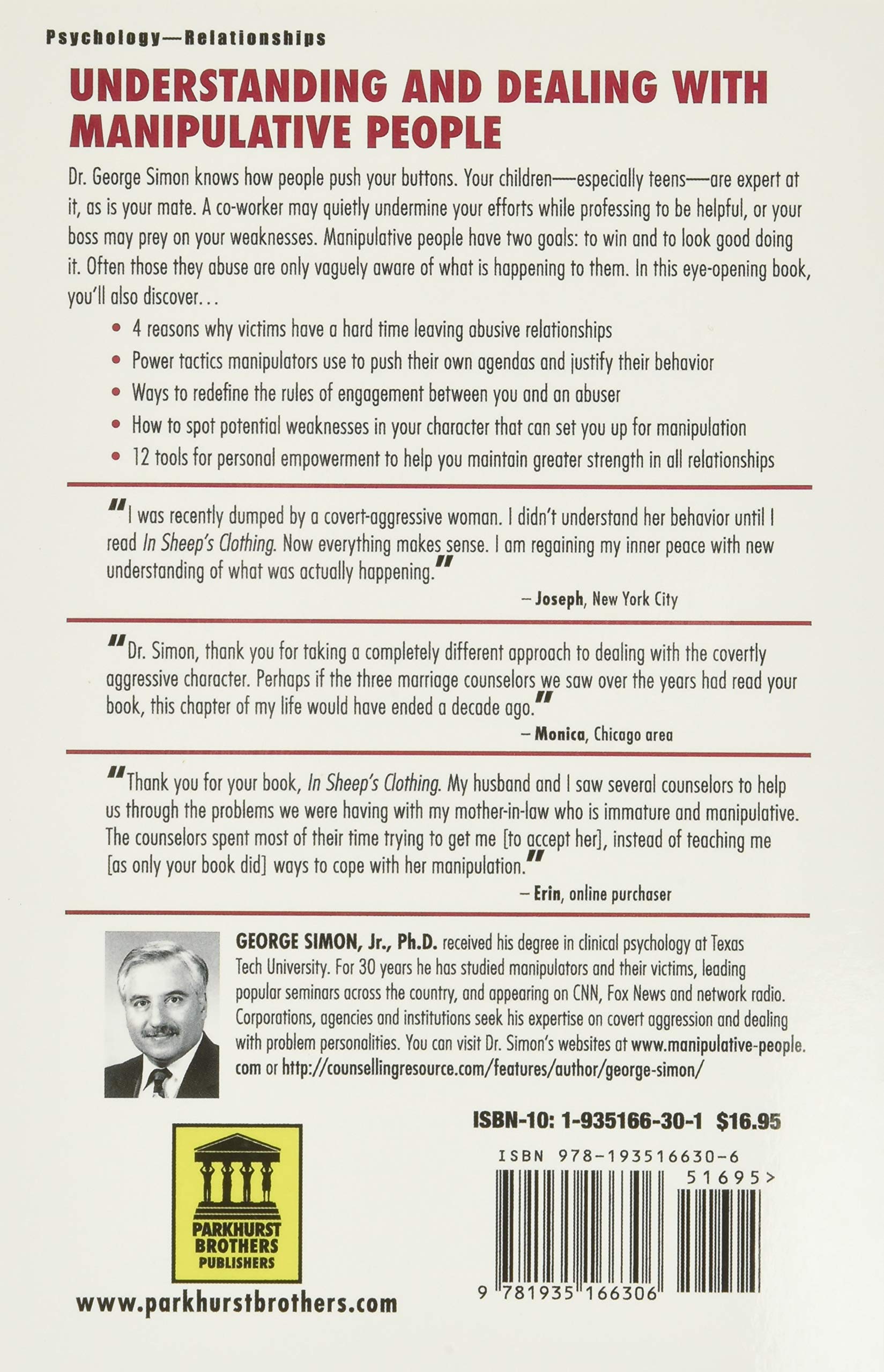 Manipulative people traits