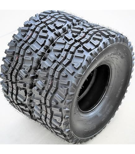 Amazon.com: ROADGUIDER (2) 24x9-10 ATV Front Tire Set for 05-16