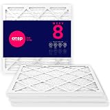 Crisp Filters, 16x20x1 Air Filter, MERV 8, MPR 600, AC Furnace Air Filter, 4-Pack