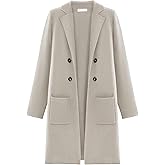 KIRUNDO Cardigan Sweaters for Women 2026 Fall Open Front Knit Sweater Jackets Business Casual Long Coatigan Winter Clothing