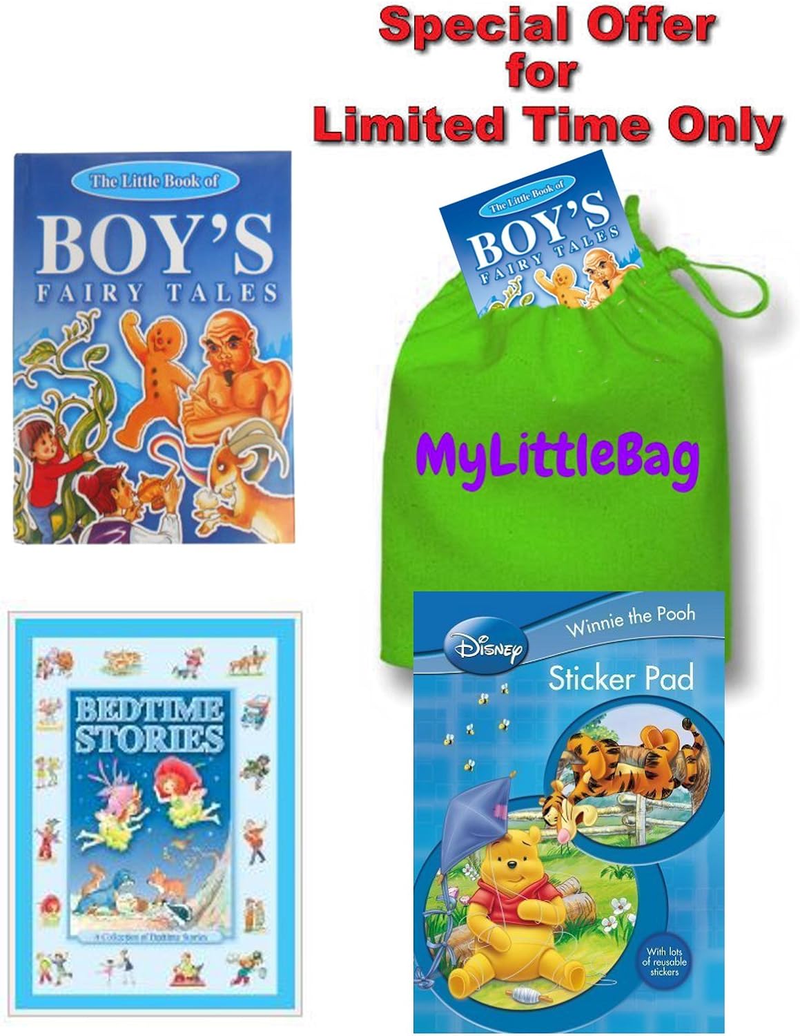 Fairy Tales for Boys Bedtime Stories & Nursery Rhymes Collection
