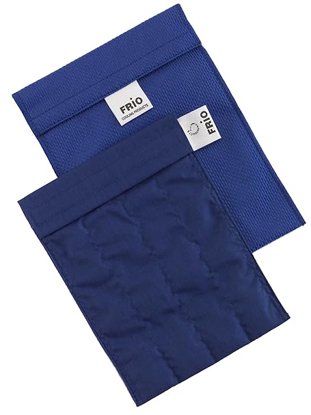 Frio Groß Kühltasche für Insulin, 14 x 19 cm, Blau