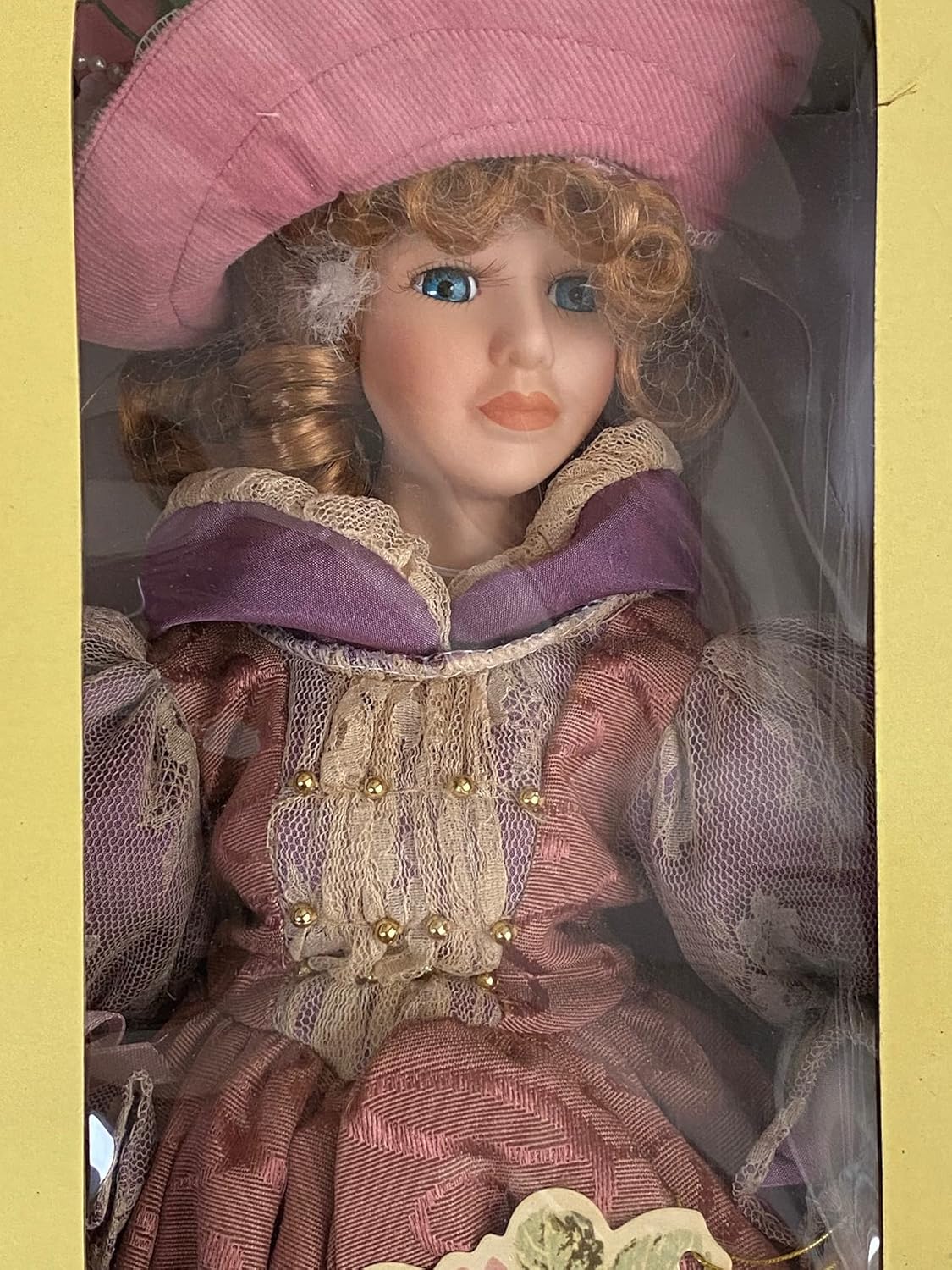 Victorian Dolls Ruby Collectible Figurine Doll 17inch Perfect Condition Rare BigaMart