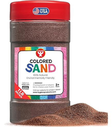 Weißer Scenic Sand 1 Pfund (ca. 453g) - Kreativsand Für Kunst, Dekoration & Bastelprojekte