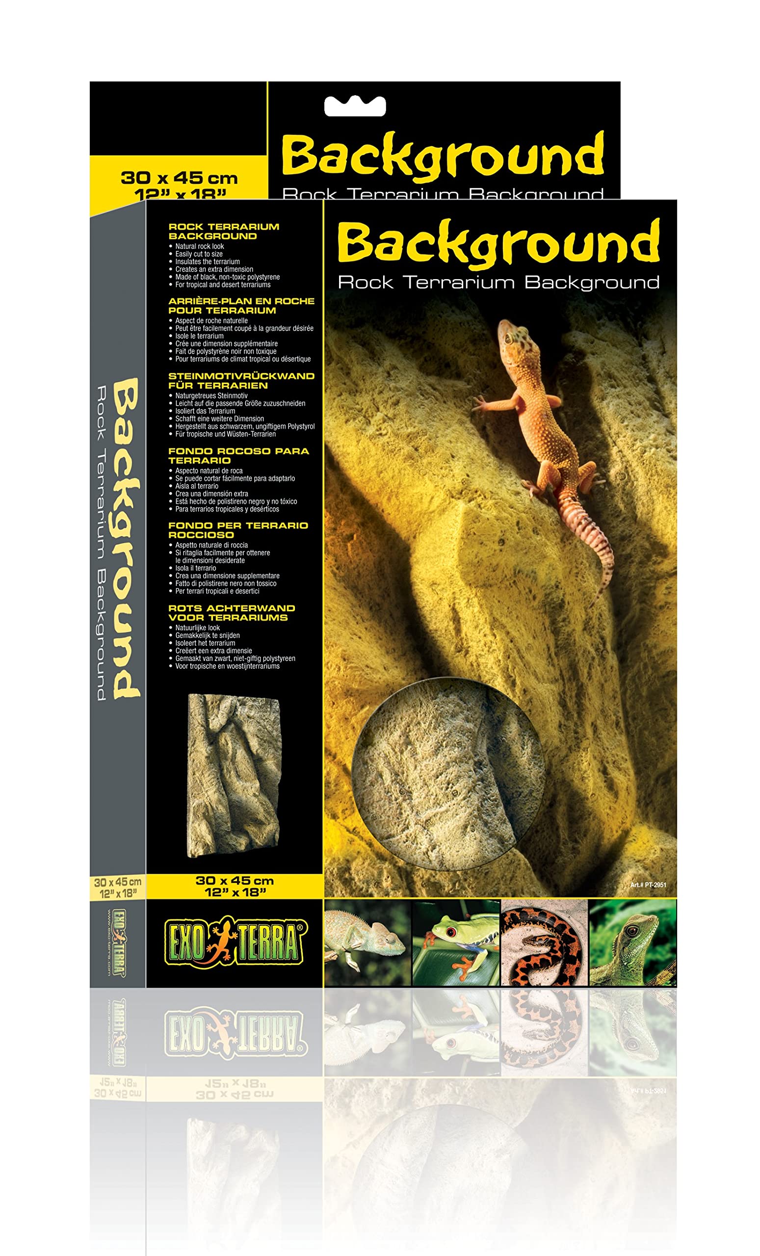 Exo Terra Terrarium Foam Background, 30 x 45 cm (fits PT2602) โ image 1
