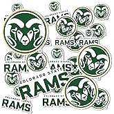 Desert Cactus Colorado State University Sticker Rams CSU Vinyl Decals Laptop Water Bottle Car Scrapbook Sheet T1 (Type 1-1)
