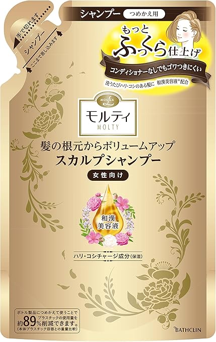 Amazon モウガl モルティ スカルプシャンプー 美容液in つめかえ用 240ml モウガl シャンプー 通販