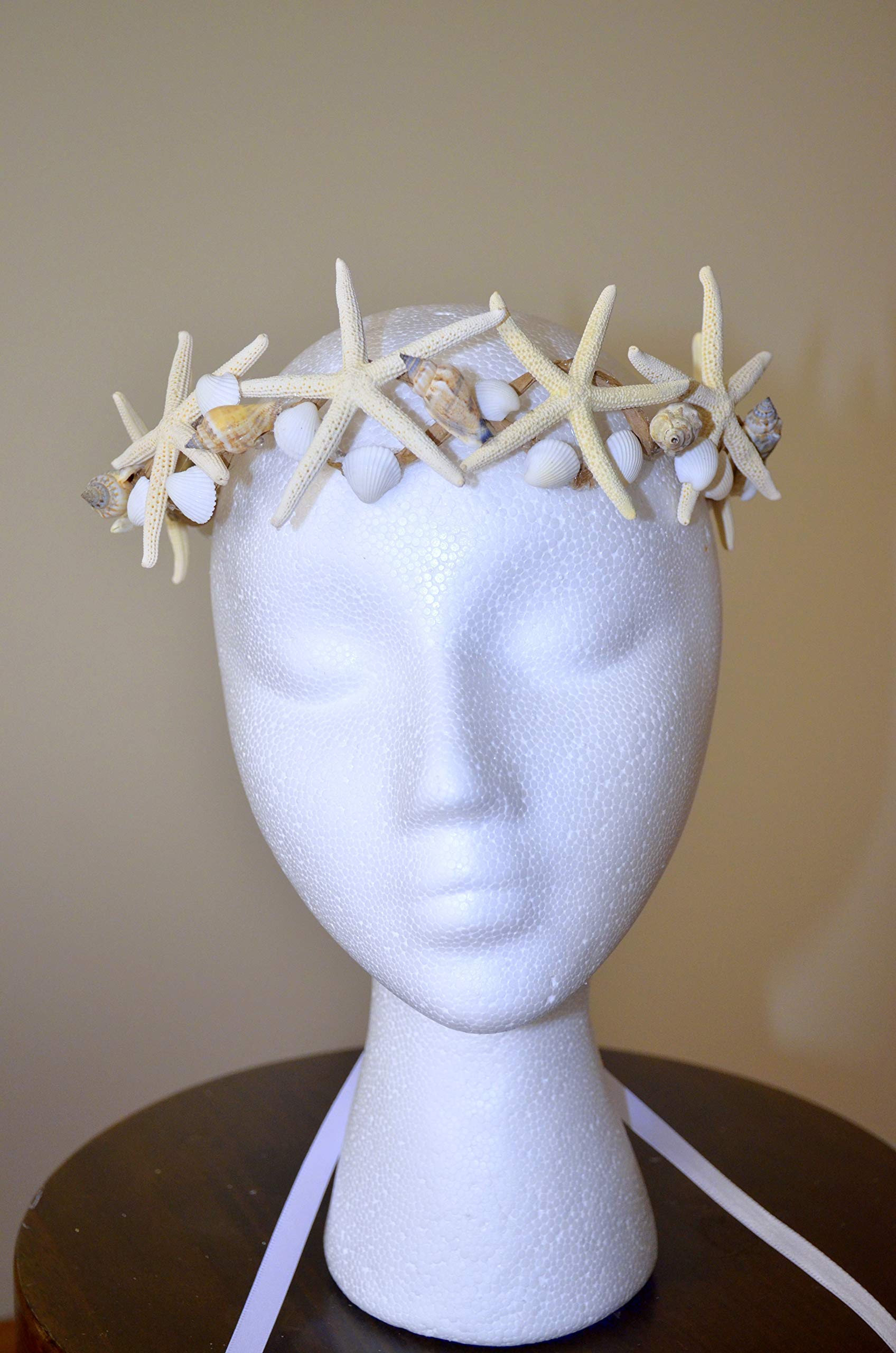 Buy Seashell crown,Seashell tiara,Beach Bride,Beach Wedding crown