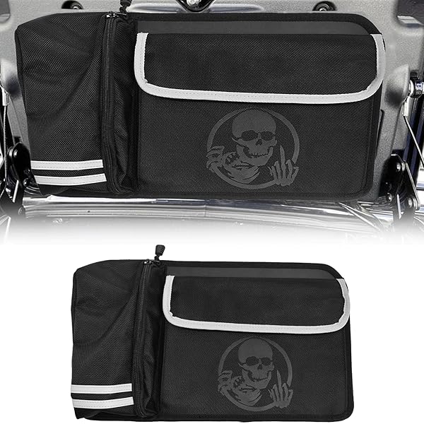 Amazon.com: KZMPMT Trunk Lid Organizer Fits For Tri Glide