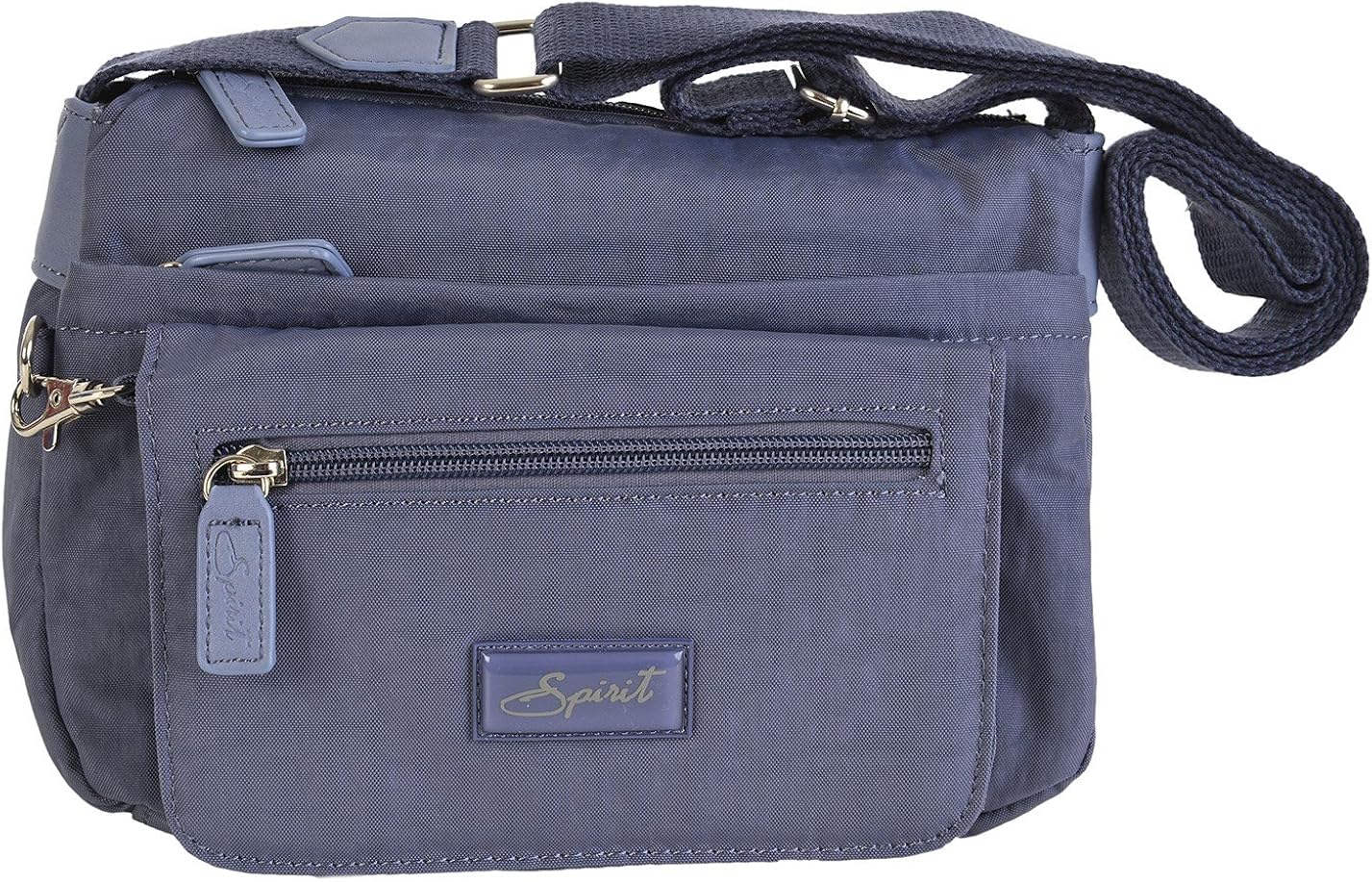 Spirit, Waterproof Crossbody Bag, Unisex Lightweight Travel Bag, Multiple Pockets & Adjustable Shoulder Strap, Small Size