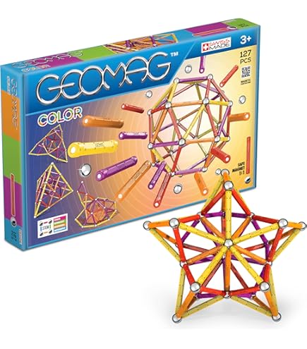Geomag Glow Recycled, Magnetische Constructies met Glow 087177