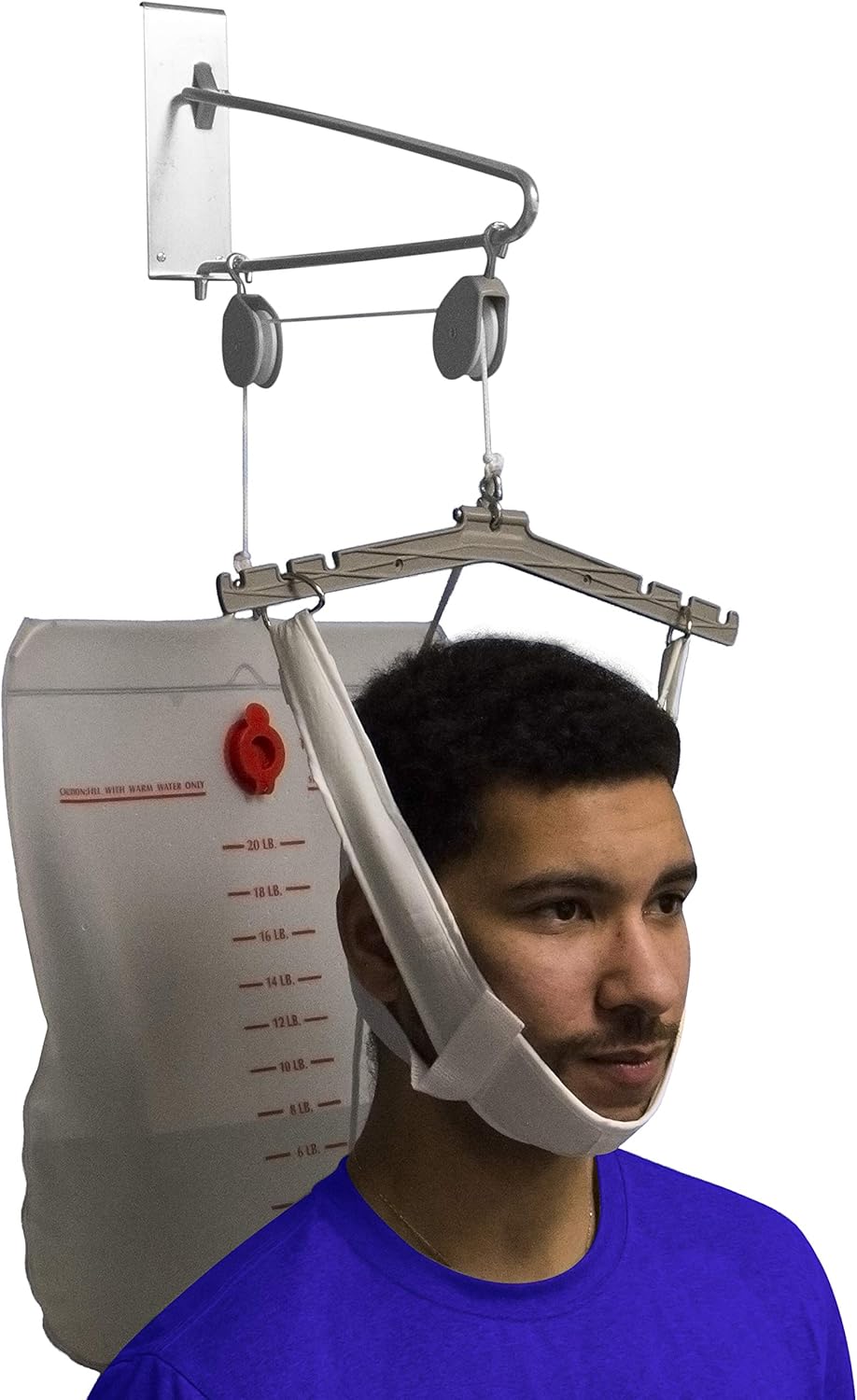 OTC Cervical Traction Kit, Neck Pain Relief, Vertebrae Disk Herniation, Complete Over Door Setup: OTC: Health & Personal Care