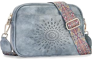 APHISON Quilted Crossbody Bags for Women Trendy,Vegan Leather Small Crossbody Purses Shoulder Handbags with Adjustable Strap