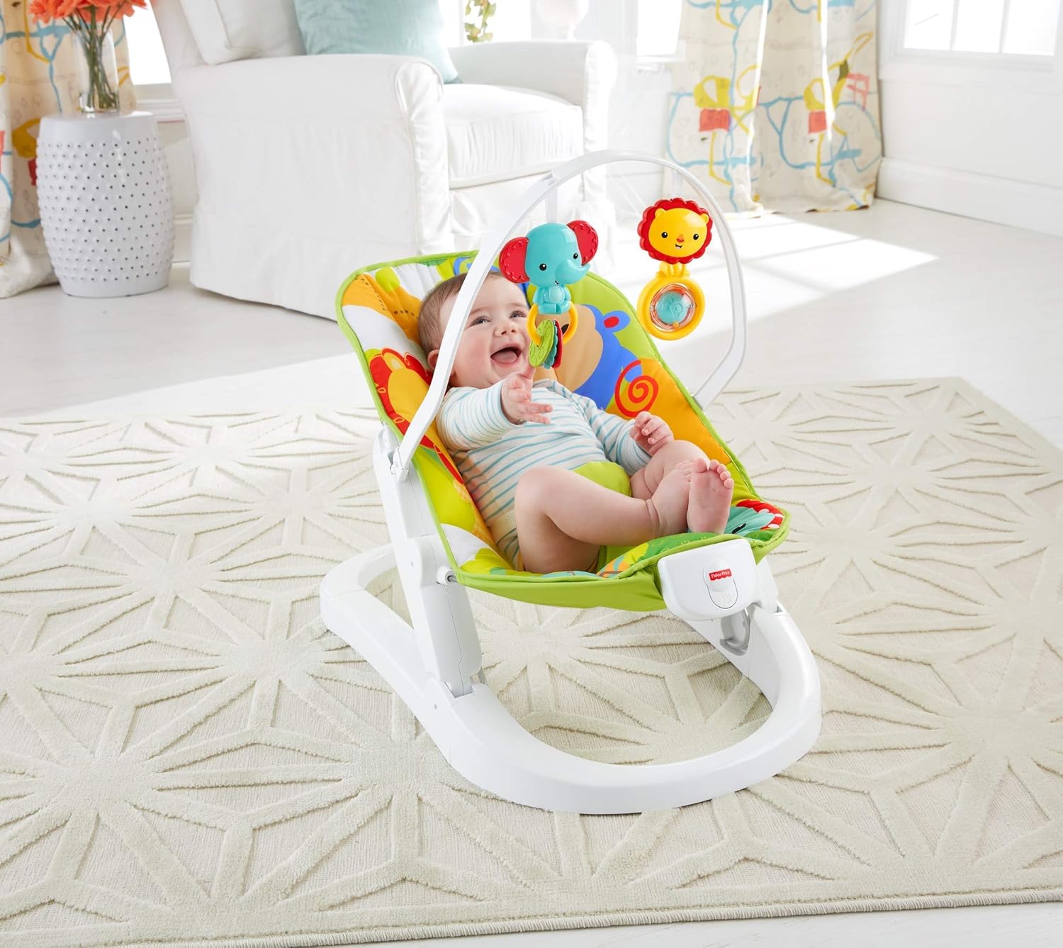 fisher price fold flat bouncer