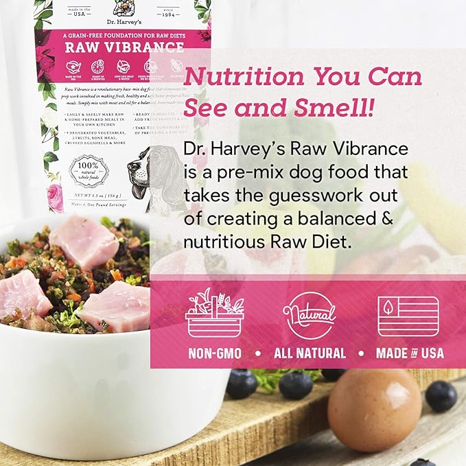 raw vibrance dog food