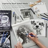 Shuttle Art 124 Pack Sketching Pencils Set with Pads Case Art Kit view 5