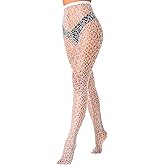 ITERDIN Fishnet Stockings For Women Black Fishnets Tights Womens High Waist Stockings