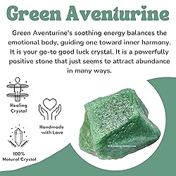 Amazing Gemstone Green Aventurine Raw Crystals and