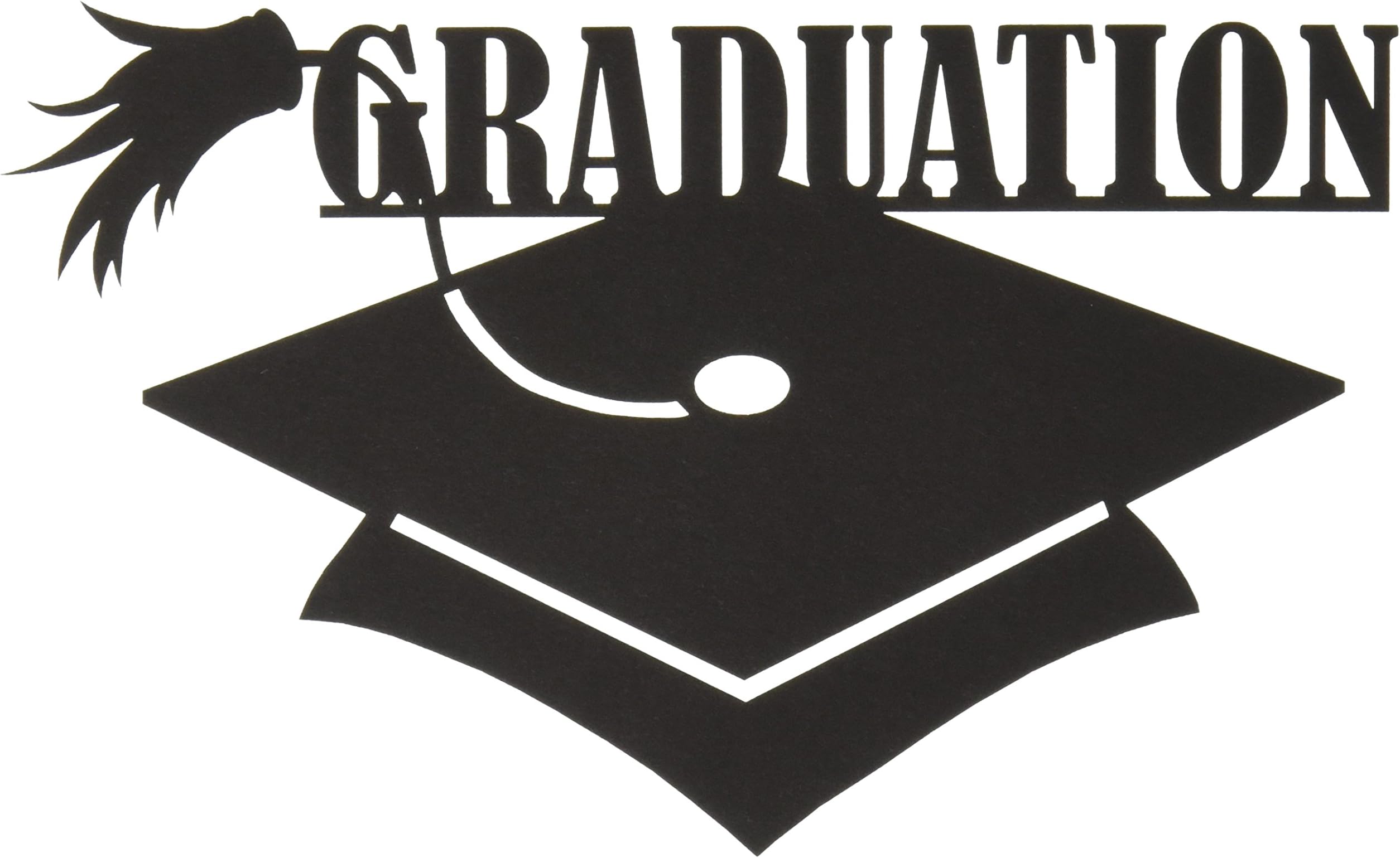 Scrapbook 101 Shape Cardstock Die Cuts, Graduation