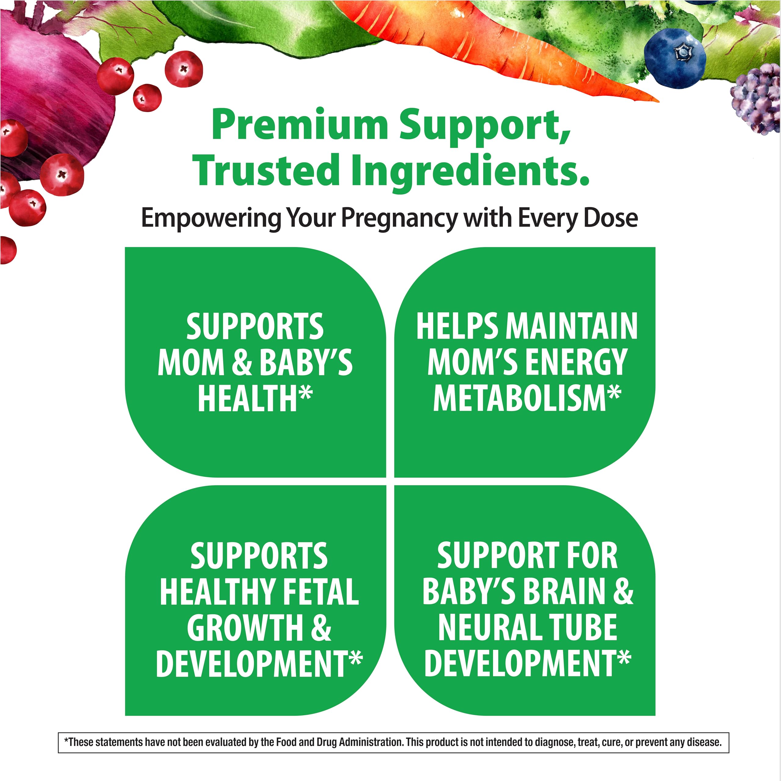 Rainbow Light Prenatal One High Potency Daily Multivitamin with Folate, Ginger and Probiotics; Supports Mom and Baby from Conception to Nursing; Vegan, 150 Tablets,* Pack May Vary