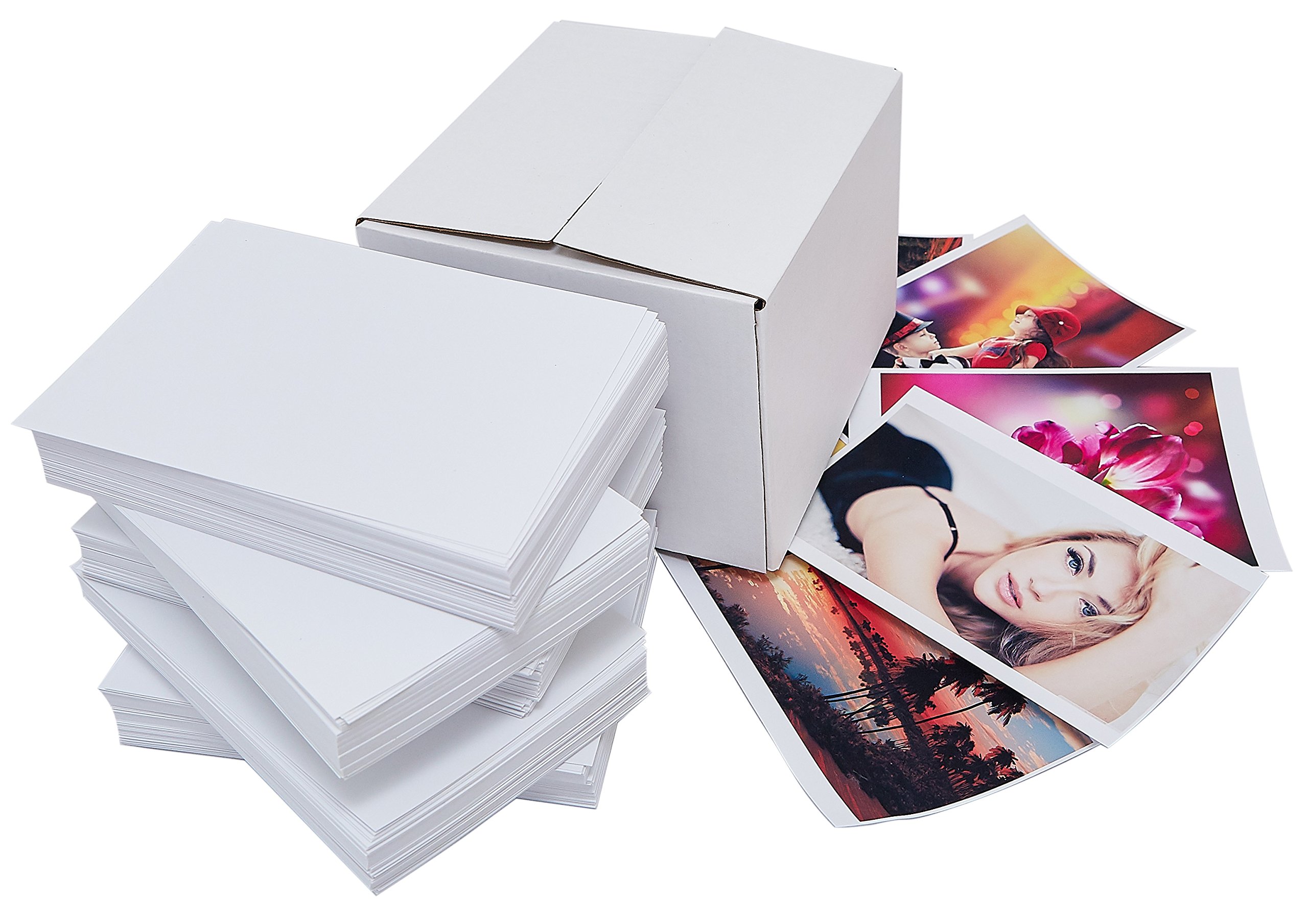 Matte photo paper 500 sheets ECO bundle for inkjet printers 4x6 inches 9.5mil, 230gsm