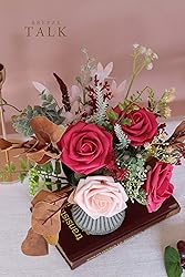 Breeze Talk Artificial Flowers Fuchsia Roses 25pcs