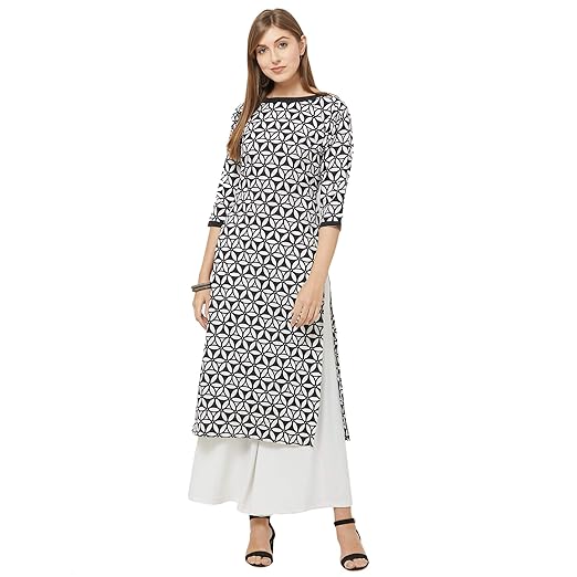 Women's Crepe Straight Kurta
