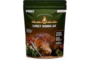 PBKAY Large Turkey Brine Bags, Combo Pack - Marinade Injector - Roll cooking Twine - XL Heavy Duty Leakproof, Food grade BPA free