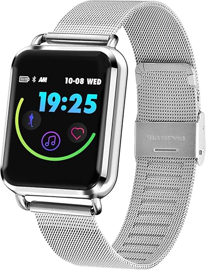 RanGuo - Reloj Inteligente para Hombres, Mujeres y niños, Deportes ...