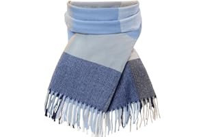 Pleneal Scarf for Women, Womens Winter/Fall Scarf,Long Plaid Shawls and Wraps, Cashmere Feel Blanket Pashmina Scarves