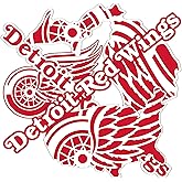 Desert Cactus Detroit Red Wings Sticker Team NHL National Hockey League Vinyl Decal Laptop Water Bottle Car Scrapbook (Type 2-3)