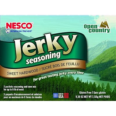 NESCO BJS-6, Jerky Spice Works, Sweet Hardwood Flavor, 3 count