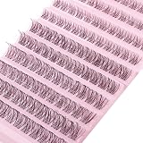 Sixstarhair False Eyelashes Cluster Lashes Clear Band 8-16mm 120pcs view 3
