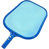 Tavaleu Pool Skimmer - Pool Skimmer Net with Reinforced Frame, Professional Pool Nets for Cleaning, Swimming Pool Leaf Skimmer Net, Ultra Fine Mesh Netting, Clean Remove The Finest Debris Fast