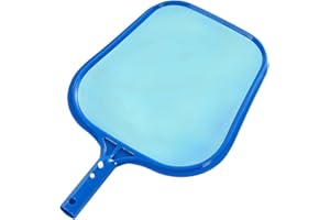 Tavaleu Pool Skimmer - Pool Skimmer Net with Reinforced Frame, Professional Pool Nets for Cleaning, Swimming Pool Leaf Skimmer Net, Ultra Fine Mesh Netting, Clean Remove The Finest Debris Fast