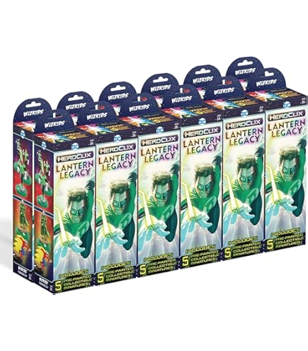 Amazon.com: NECA HeroClix The Jokers Wild Booster Brick : Toys & Games