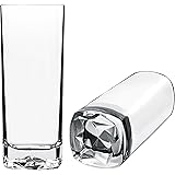 Luigi Bormioli On the Rocks Beverage (Set of 4), 15 oz, Clear