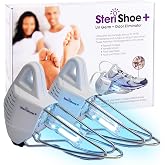 SteriShoe UV Shoe Sanitizer and Deodorizer for Footwear | UV-C light sanitizes inside sneakers, boots and dress shoes to reduce odor-causing microorganisms without sprays or powders.