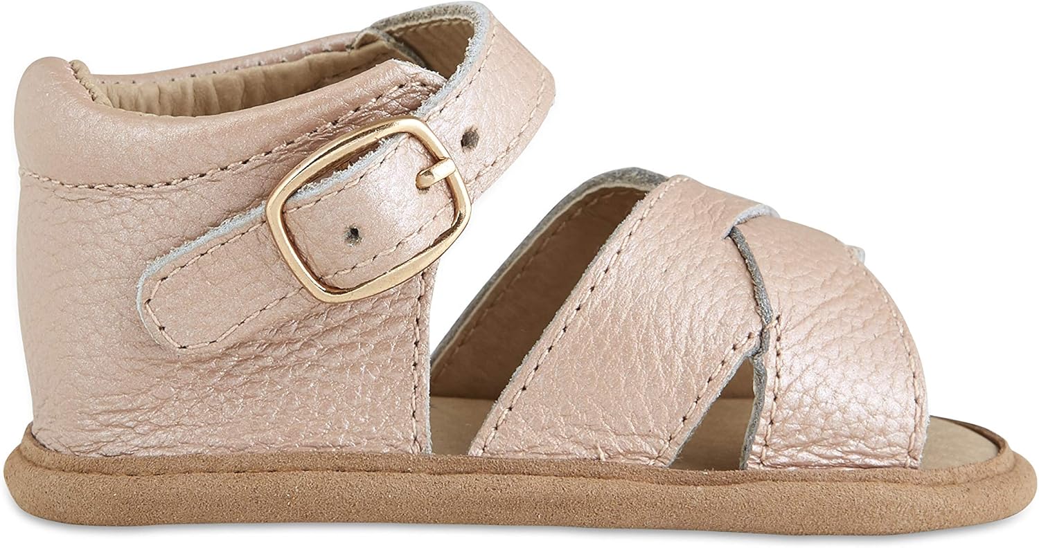 baby girl leather sandals