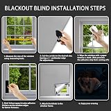 Machine-Ya Versatile Portable Blackout Blind 300x145cm Nano Tape view 7