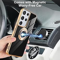 Aitipy for Samsung Galaxy S21 Ultra Case, Built-in