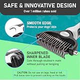 Maxpower Planet Double Sided Pet Grooming Brush Dematting Undercoat Rake view 7