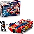 LEGO Marvel Spider-Man Car vs. Venomized Wolverine Building Toy for Boys & Girls - Super Hero & Villain Playset W/2 Marvel Mi