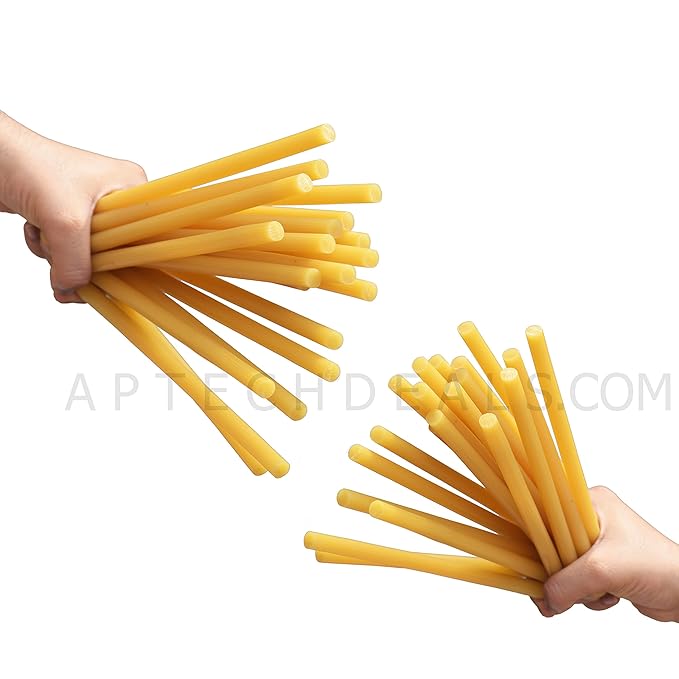 Yellow Glue Sticks (Strong and Long) for Hot melt Glue Gun 40 pc