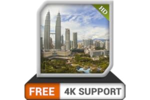 cadre de ville de beaut�� gratuit - d��corez votre chambre avec une belle vue sur la ville sur votre t��l��viseur HDR 8K 4K et vo