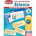 Evan-Moor Skill Sharpeners Science Workbook, Grade 2, Physical, Life, and Earth Science, Activities, Matter, Space, Animals, Plants, Habitats, Recycling, Geology, Weather, Engineering, Homeschool