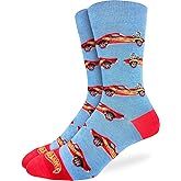 Good Luck Sock Men's Hot Wheels Socks, Adult
